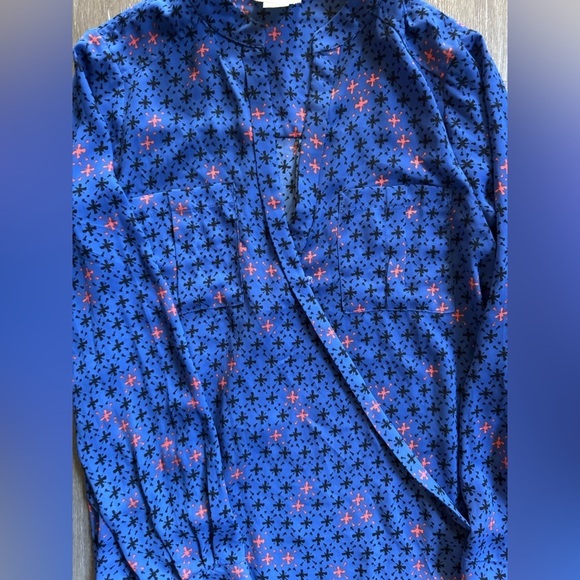 Anthropologie Eva Wrap Blouse By Maeve - Picture 5 of 6